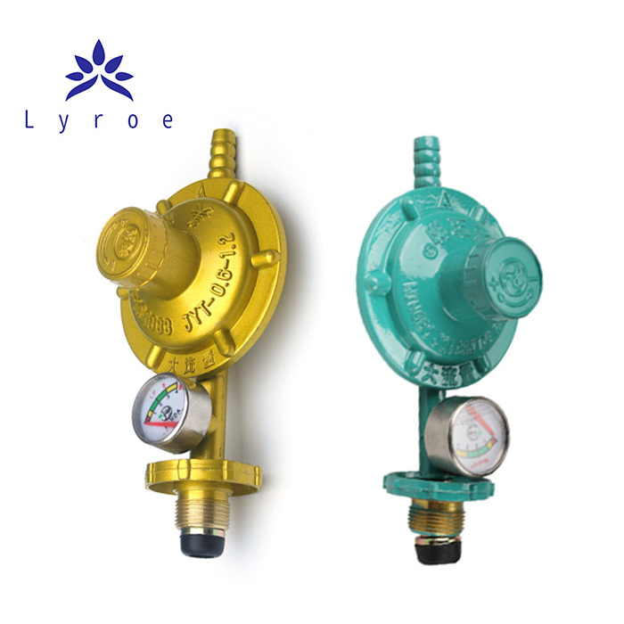 Lyroe Cheap Price Household Safety Cooking Adjustable LPG Propane Gas Regulator/Valve