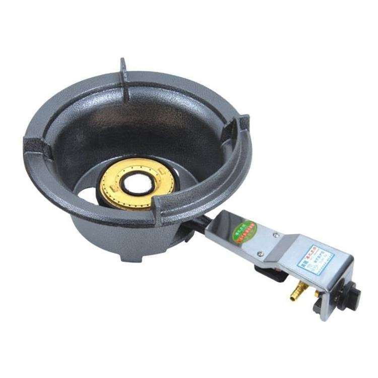 Lyroe Hot Sale Commercial Indoor Kitchen Medium Pressure Cast Iron Single Burner LPG Gas Cooker Stove