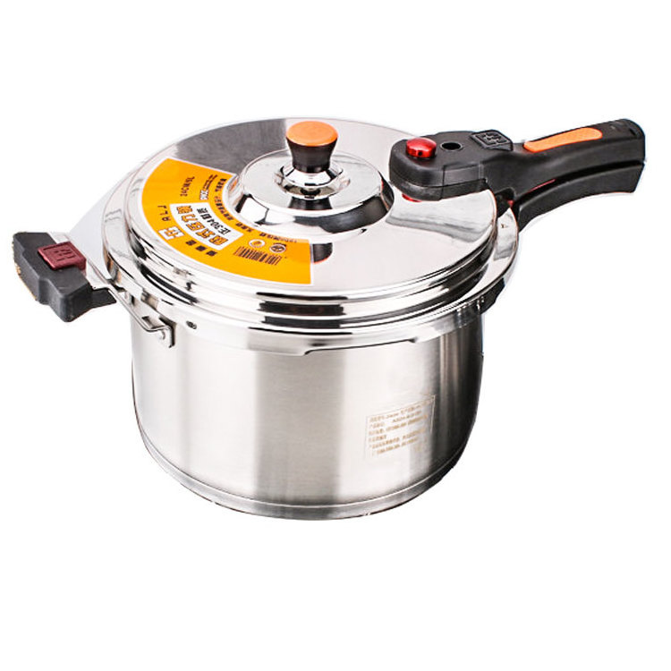 Factory Wholesale 4 5 6 8 10L 304 Stainless Steel Multi-explosion-proof European Pressure Cooker