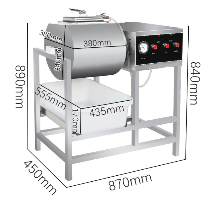 Commercial 304 stainless steel kimchi  Mixer with Stainless Steel pickles mixing Machine