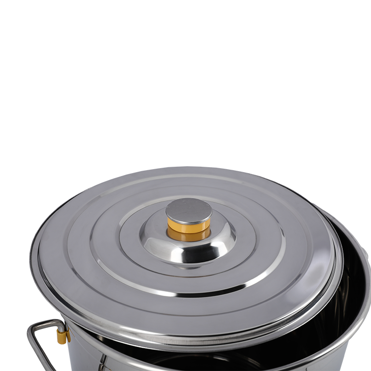 Lyroe Commercial Soup Pot Stewed Meat Stainless Steel Barrel For Restaurant