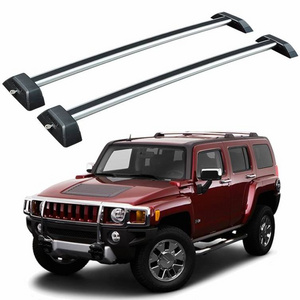 Cargo Luggage Roof Rack  For HUMMER H3 07-13 Side Rail Cross Bar