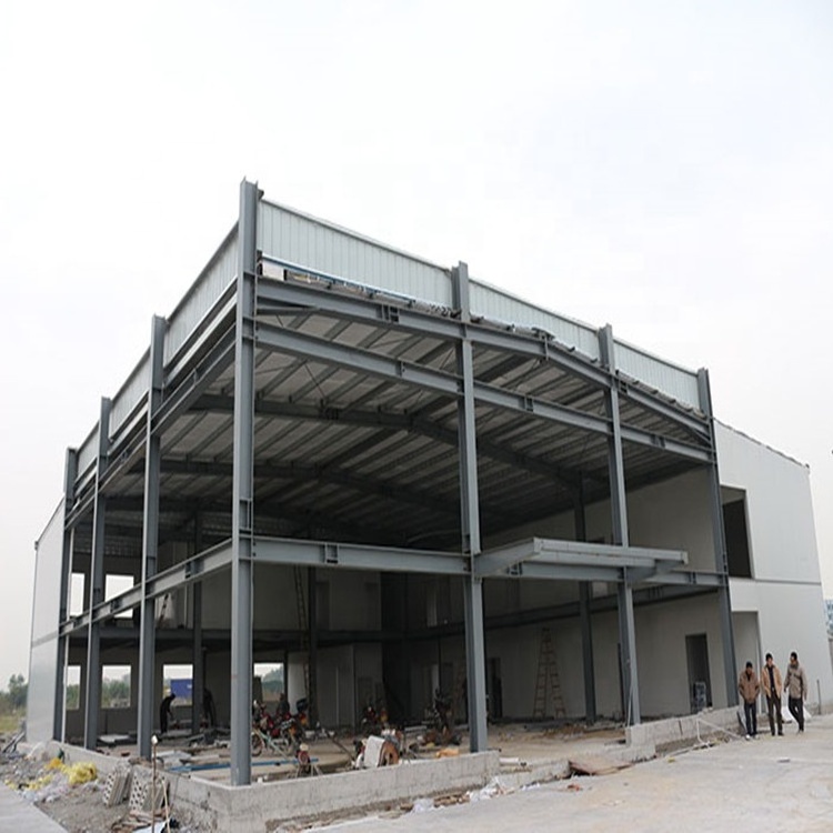 Hot Sell Insulation Prefab Steel Structure Warehouse/workshop/hanger/shed Metal Building Hanger Steel Workshop Light LS-652130