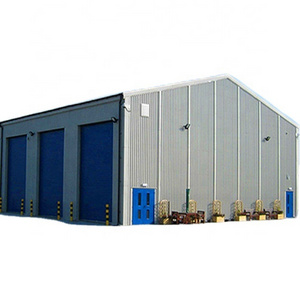 Qingdao LINGSHAN Steel Structure Prefabricated warehouse factory shed