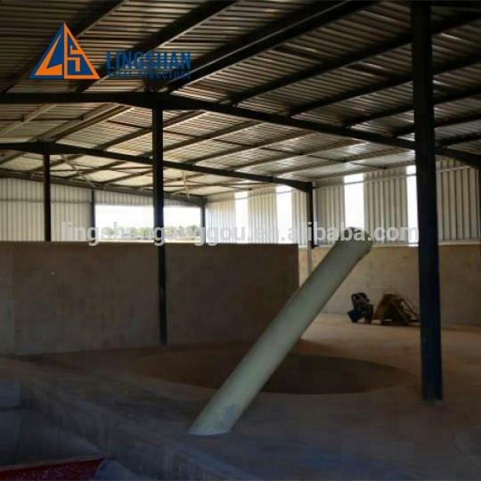 Hot galvanizing Prefabricated Steel structure Pig farm House construction Sheds buildings design for Sale