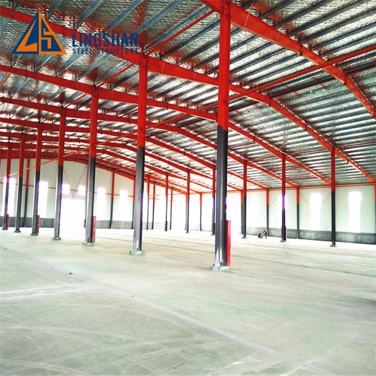 Low Price Prefabricated Steel Structure 1000 Square Meter Building Warehouse for Sale