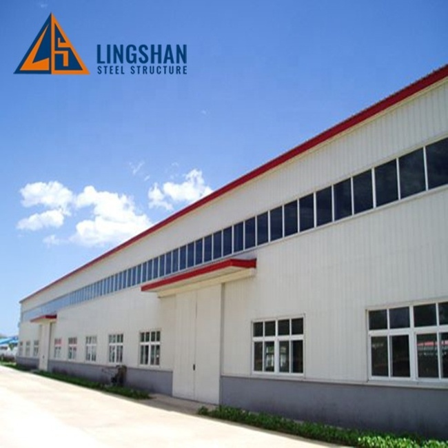 Global hot selling workshop Prefabricated visual steel structure workshop