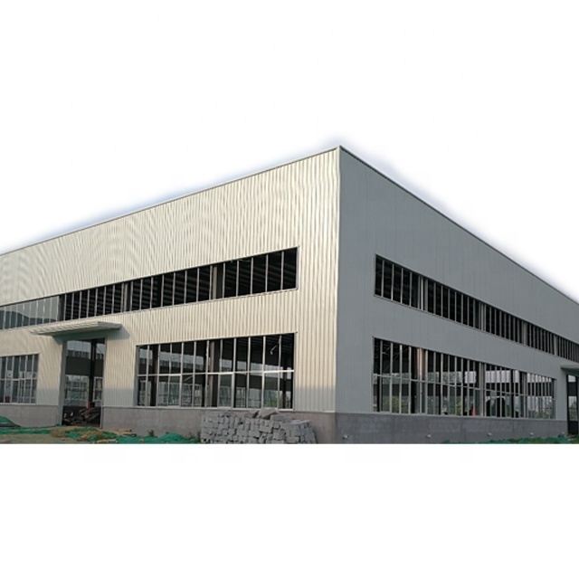 QingDao LINGSHAN Steel Structure Portable storage warehouse Large span building industrial warehouse shed design