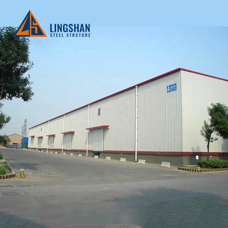 Galvanized High Quality Prefab Steel Structure Metal Warehouse for Sale