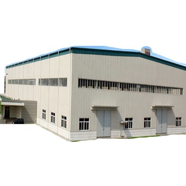 Qingdao LINGSHAN Steel Structure Prefabricated warehouse factory shed