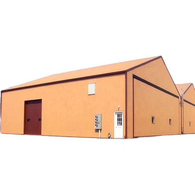 QingDao LINGSHAN Steel Structure Portable storage warehouse Large span building industrial warehouse shed design