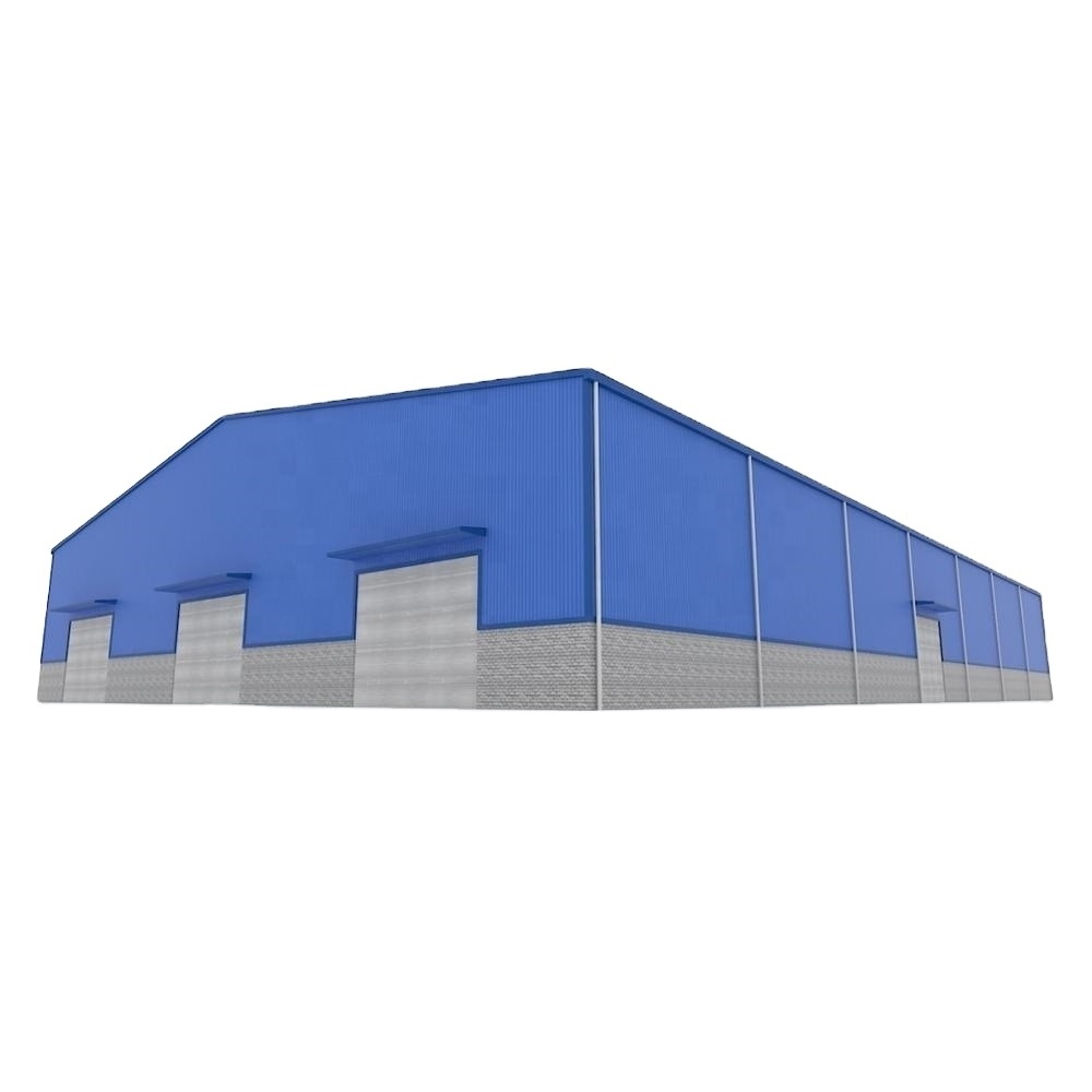 Low Price Prefabricated Steel Structure 1000 Square Meter Building Warehouse for Sale