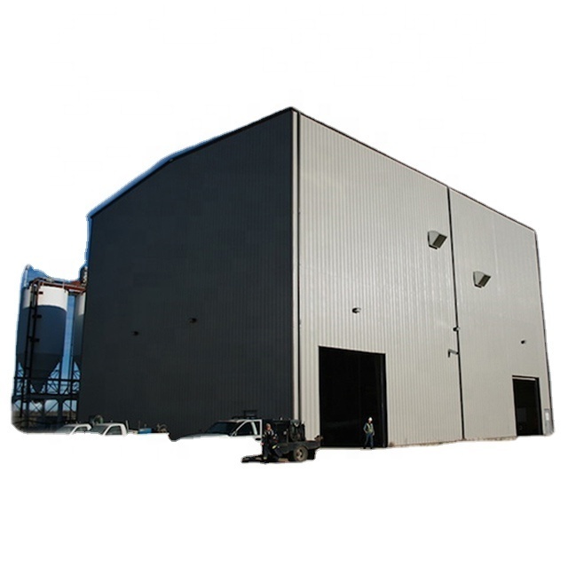 Qingdao LINGSHAN Steel Structure Prefabricated warehouse factory shed