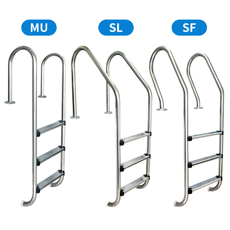 Pool Accessories Stainless Steel Swimming Pool Ladder