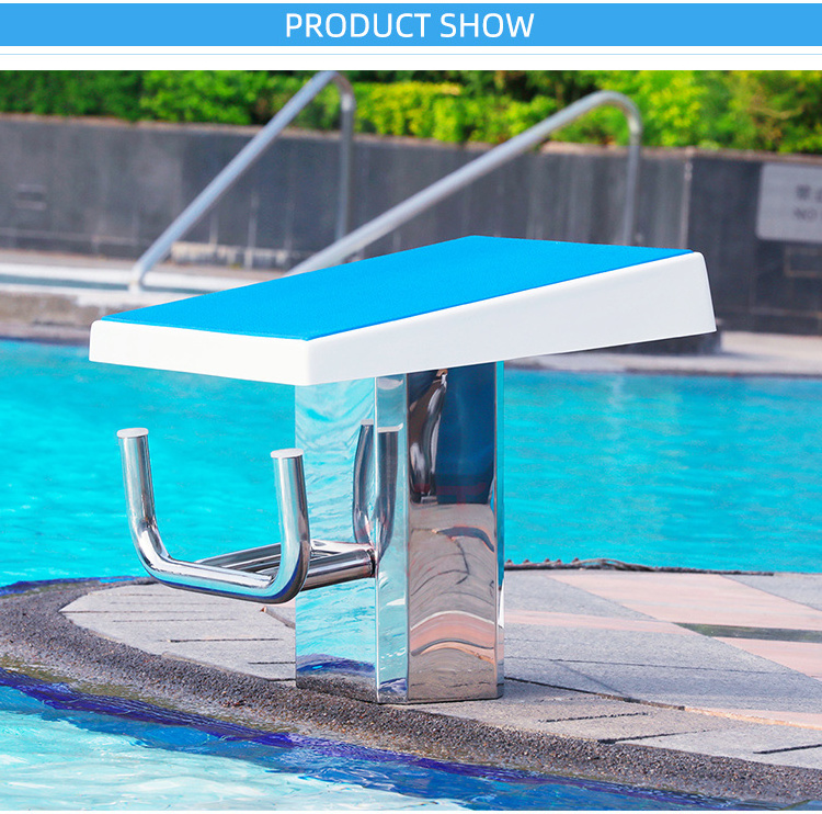 Oem High Standard Starting Blocks Race Swimming Pools Diving board Accessories