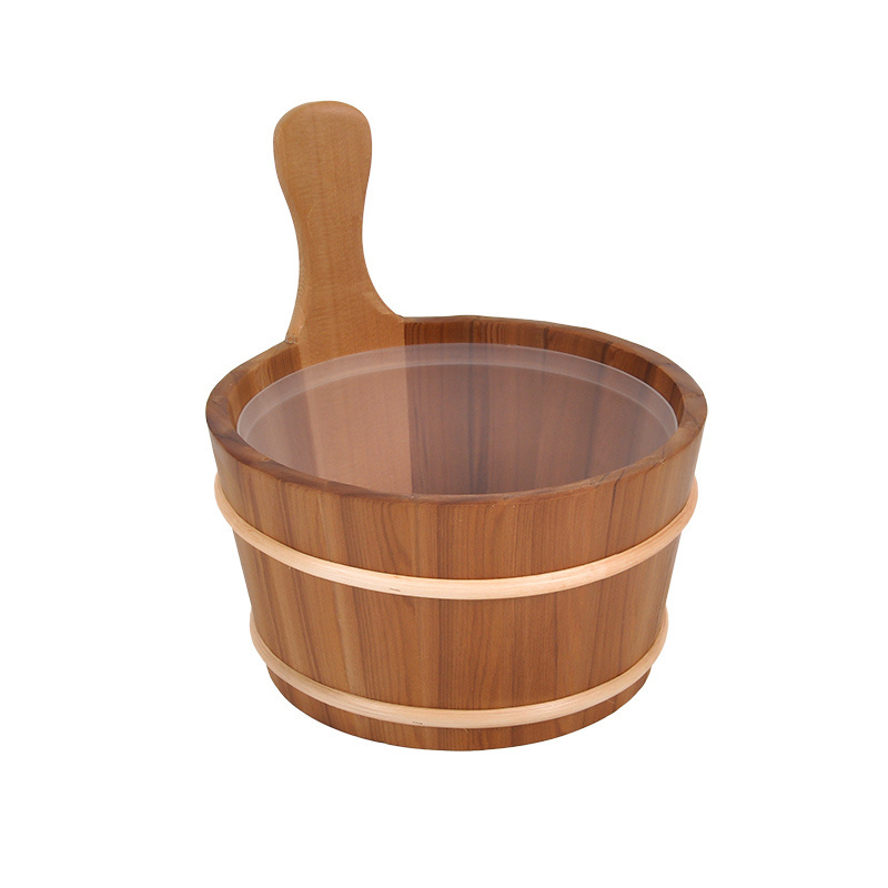 new red cedar Wooden Foot Spa Tub barrel steaming Wooden Bath Bucket Fumigation Foot Spa sauna Bucket physical therapy machine