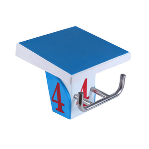 New design starting blocks used/ swimming pool starting blocks