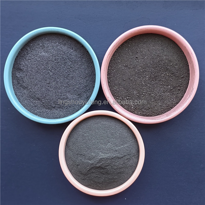 Sand/iron Ore Powder for Sandblasting High Iron Content 60# Iron Black Grit Magnetite Ore Sand