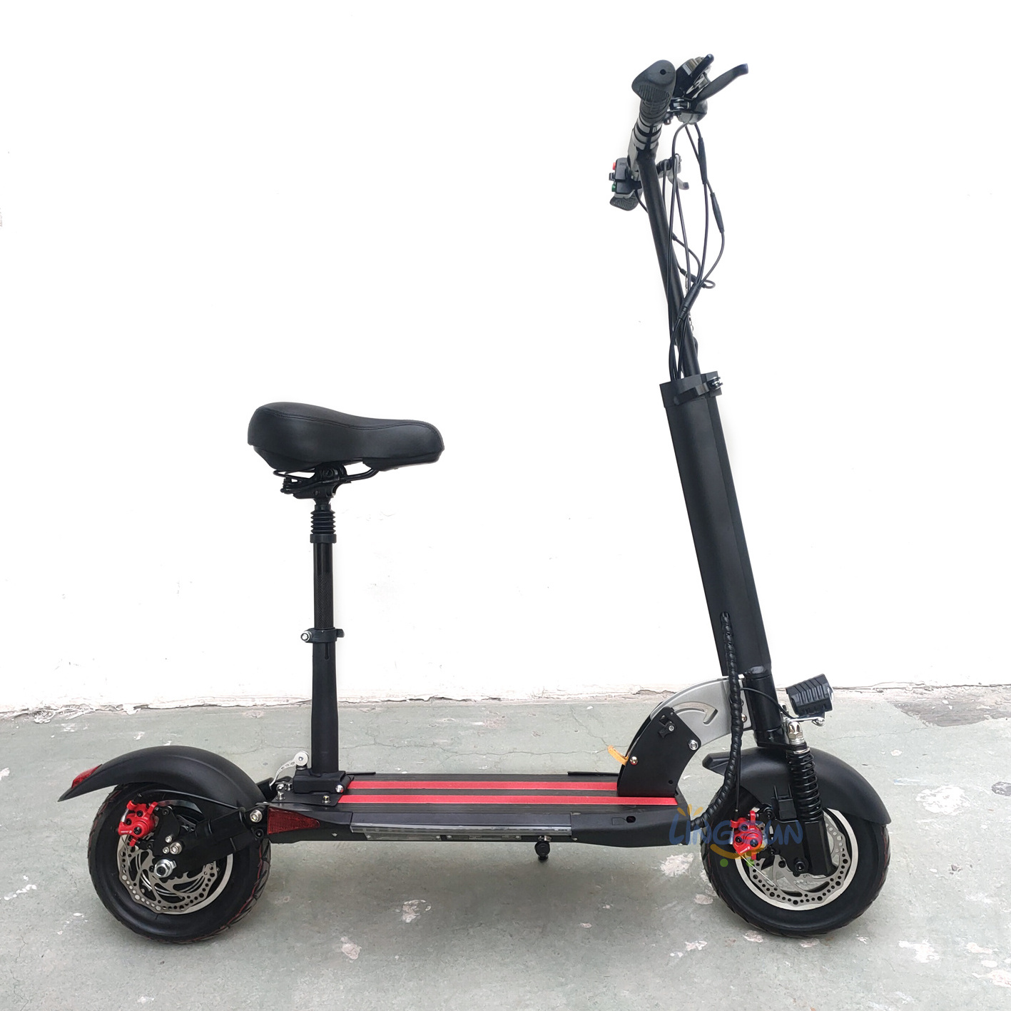 LINGSUN 36V/400W Electric Scooter, Adults Electric Scooters Outside Use Can Put in Car