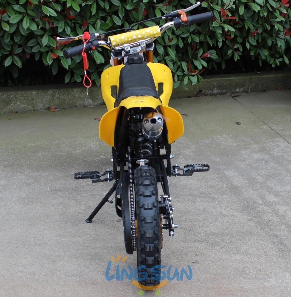 50cc Mini Dirt Bike Moto  2 Stroke Alloy Pull Start Kids Motocross Bike