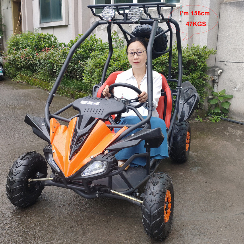 LINGSUN MOTOR new high quality 200cc kdis automatic 4 stroke off road dune buggy go kart, gas powered go cart utv for cheap sale