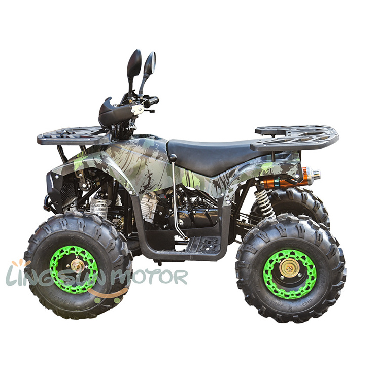 LINGSUN MOTOR New high quality 110cc 125cc 150cc 4 stroke gas powered kids quad bike ATV four wheeler with CE