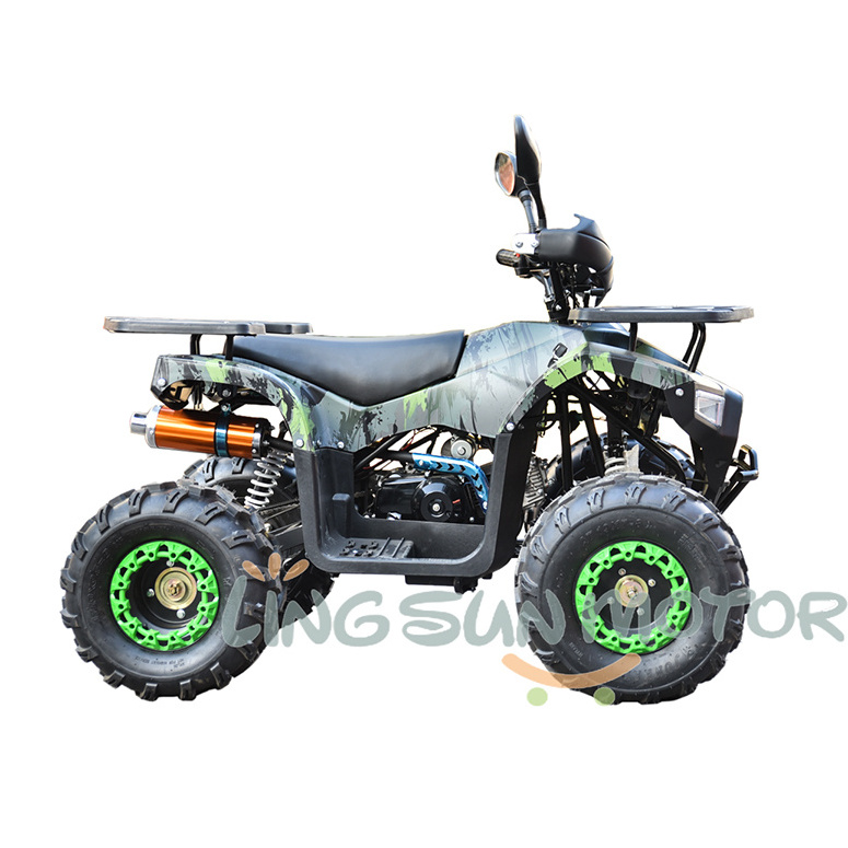 LINGSUN MOTOR New high quality 110cc 125cc 150cc 4 stroke gas powered kids quad bike ATV four wheeler with CE