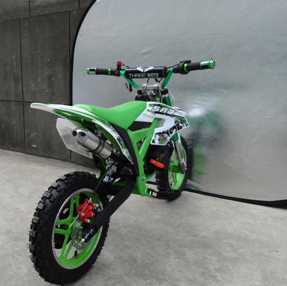 50cc 2  Stroke Pull Start Cheap Gas Dirt Bike for Children (D7-07)