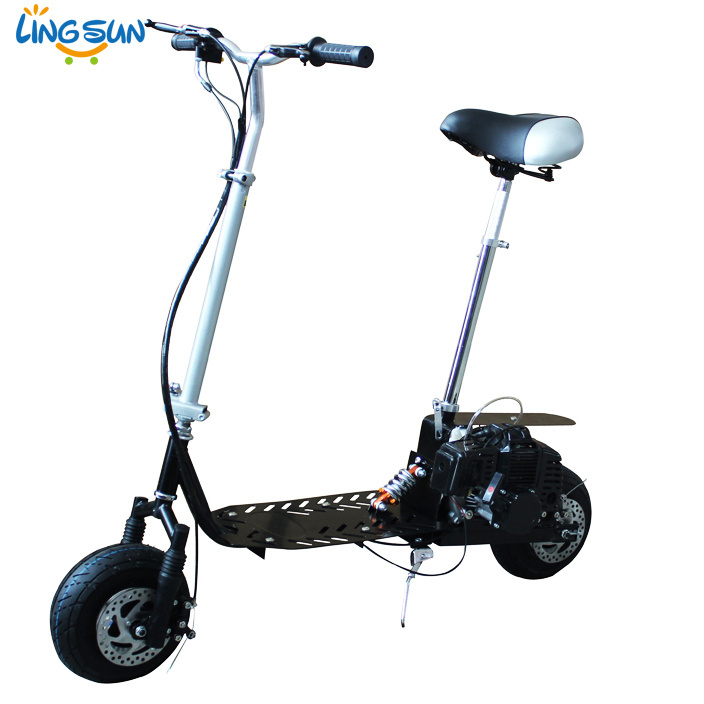 CE approved 49cc 2 Stroke Pull Start Gas Scooter, Popular Folding Gas Scooter