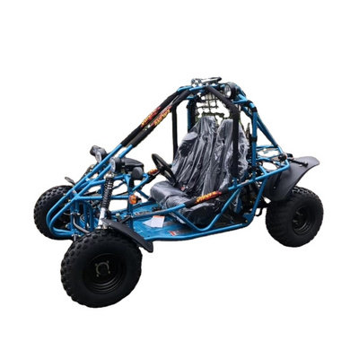 GY6 200cc air cooled gasoline buggy go kart, 2 seat adults go kart