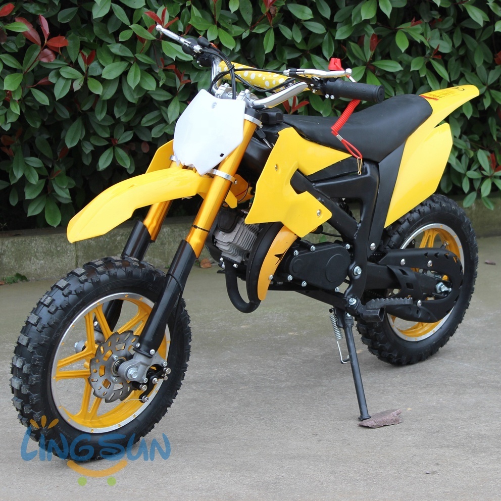 50cc Mini Dirt Bike Moto  2 Stroke Alloy Pull Start Kids Motocross Bike