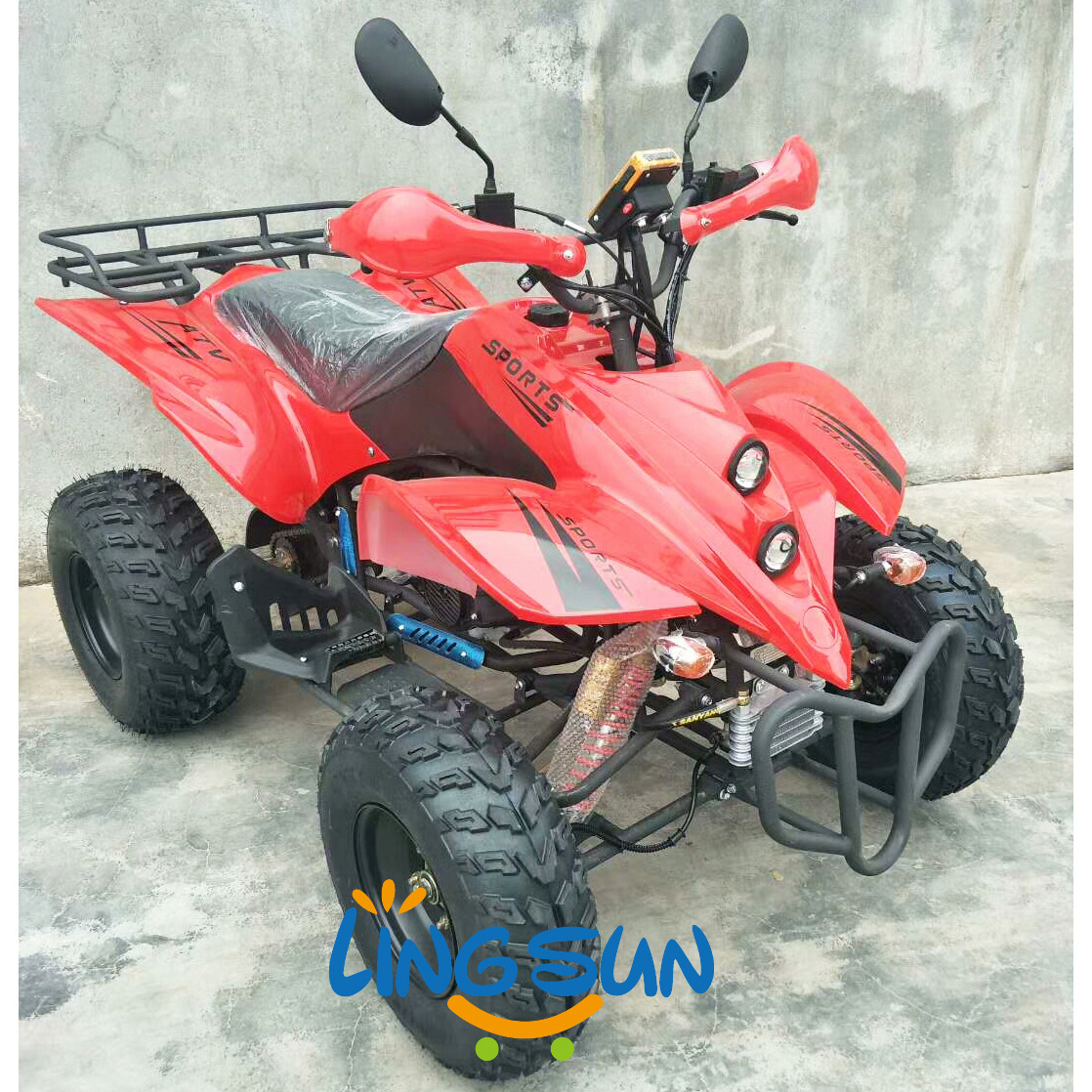 LINGSUN MOTOR Factory Hot Selling 4X4 150cc/200cc/250cc Air Cooled Side By Sides ATV Quad