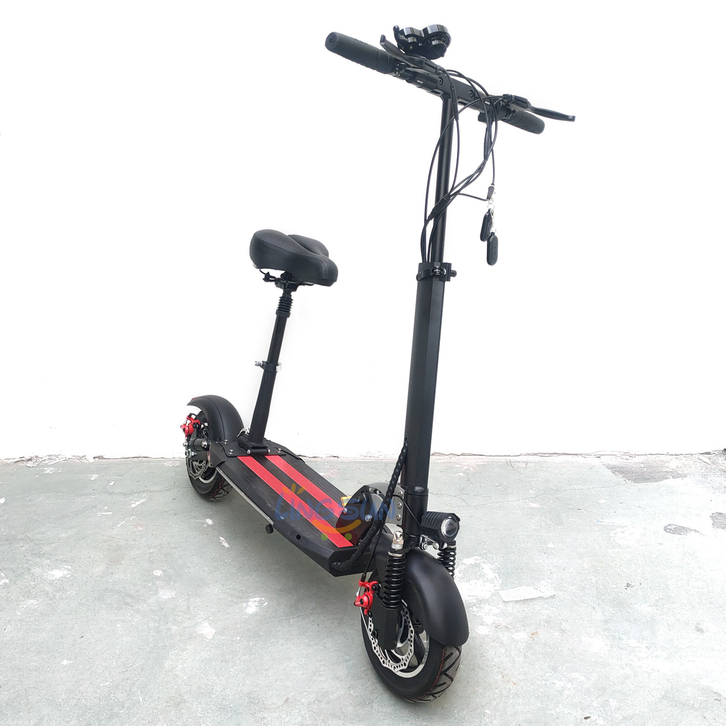 LINGSUN 36V/400W Electric Scooter, Adults Electric Scooters Outside Use Can Put in Car