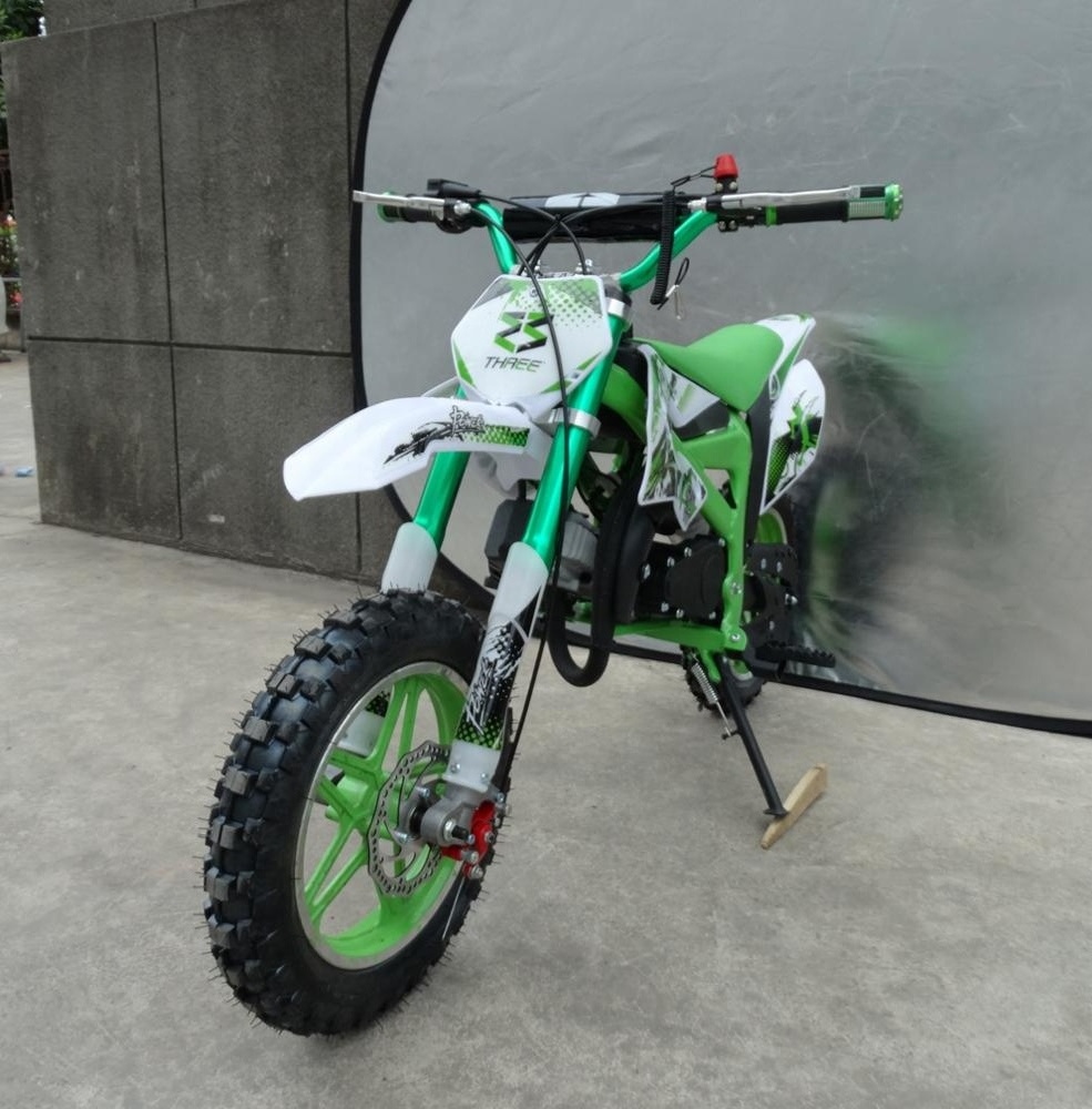 50cc 2  Stroke Pull Start Cheap Gas Dirt Bike for Children (D7-07)