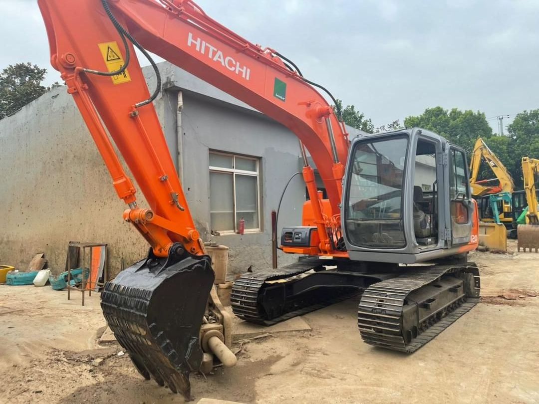 Japanese Original Machine Used HITACHI EX120-3 12 Ton Hydraulic Crawler Excavator for sale