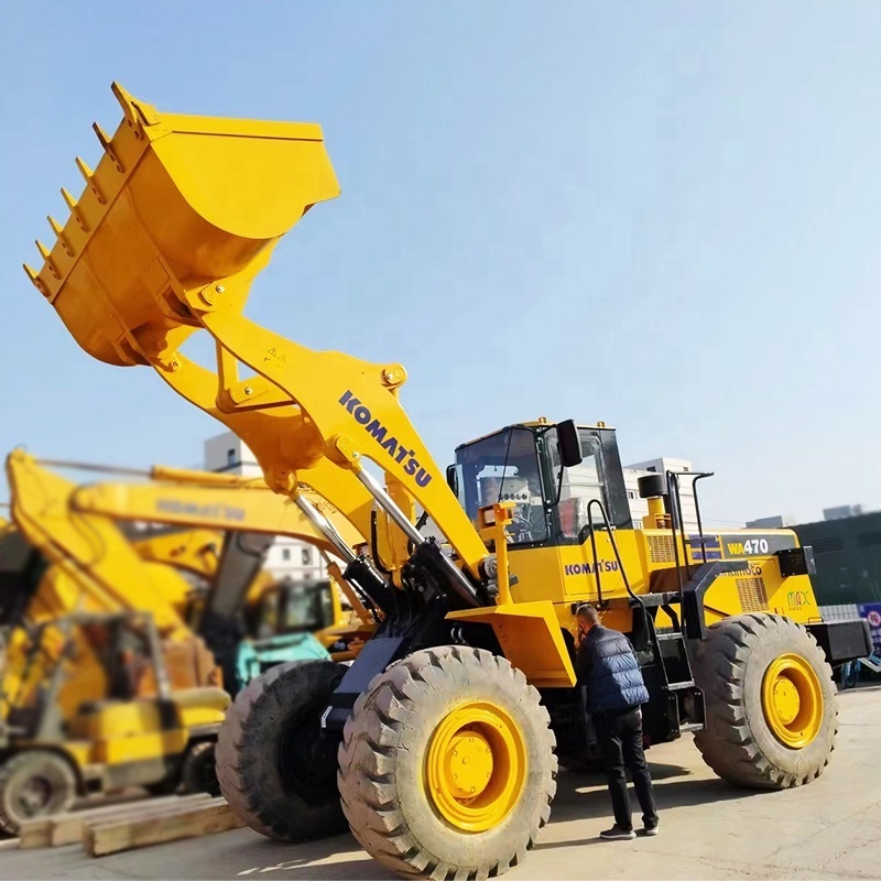 Used Komatsu Wa470 Loader Multi Function Spot Sale Komatsu 360 380 470 600 Used Wheel Loader