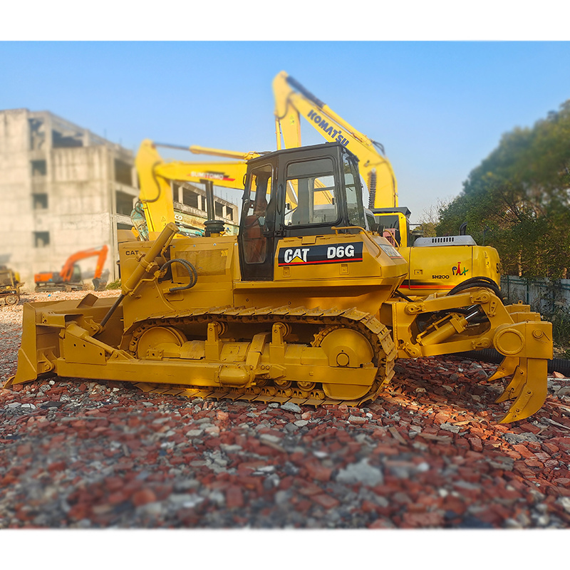 Used CAT D6 Dozer D6d D6g D6h Bulldozer Multi Function D6m Cheap Price Original Caterpillar D6M Crawler Bulldozer