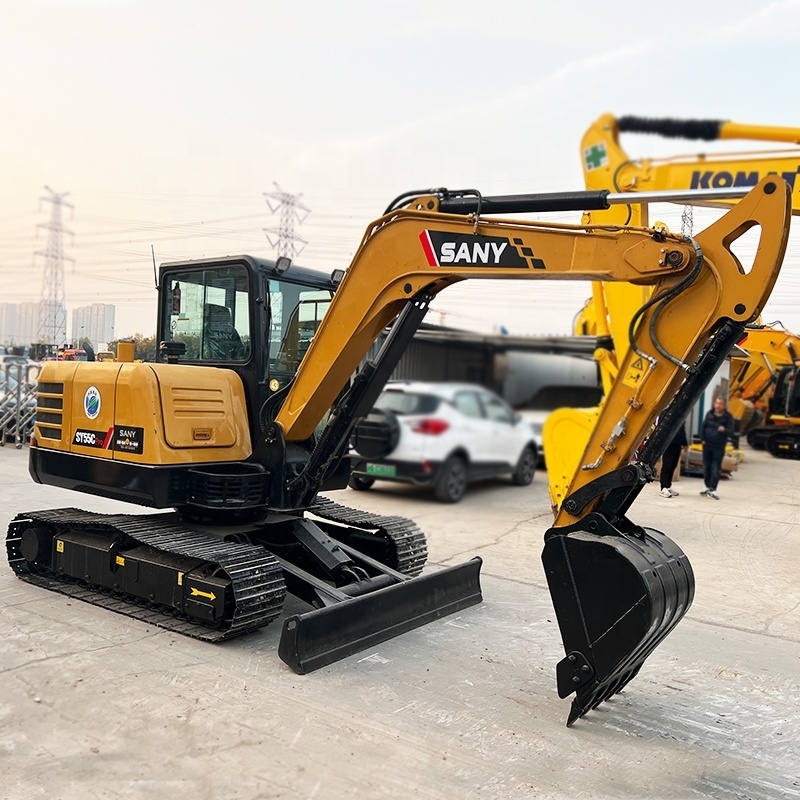 Low Price Used Sany 55c Used Excavator Sany Sy75c Sany55 Sany60 Sany35u Sany 95c Integrited Excavator for Sale