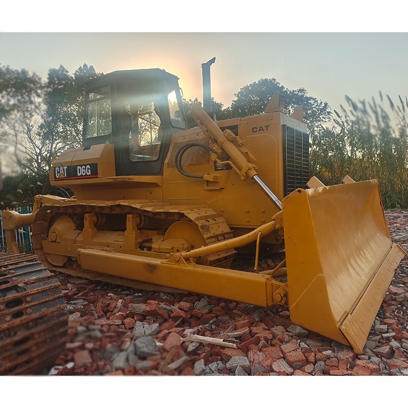 Used CAT D6 Dozer D6d D6g D6h Bulldozer Multi Function D6m Cheap Price Original Caterpillar D6M Crawler Bulldozer