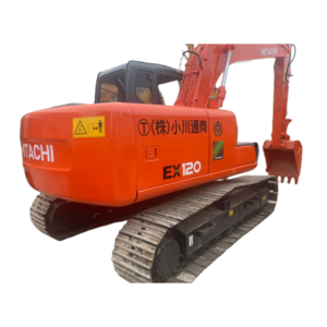 Japanese Original Machine Used HITACHI EX120-3 12 Ton Hydraulic Crawler Excavator for sale