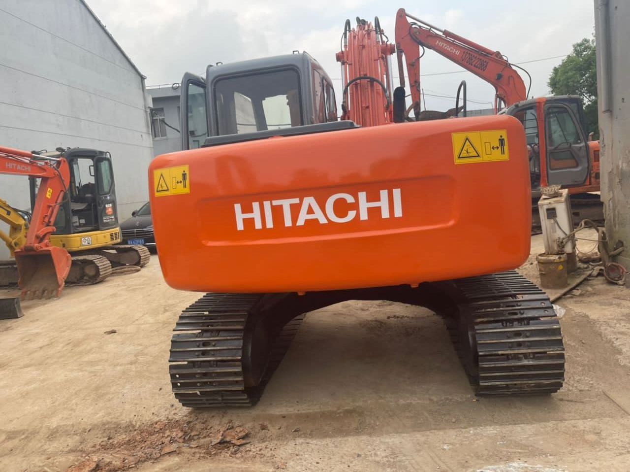 Japanese Original Machine Used HITACHI EX120-3 12 Ton Hydraulic Crawler Excavator for sale