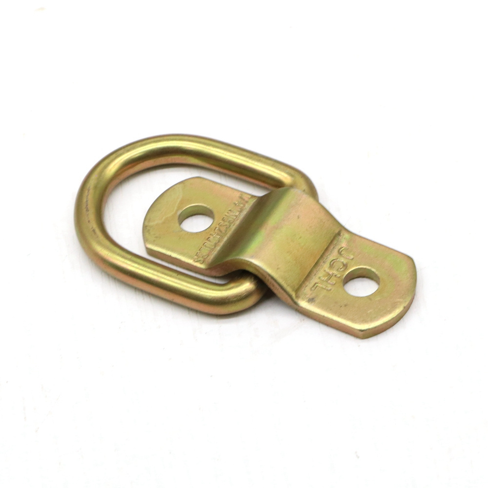 Custom made metal d-ring hook for handbags silver gold leather bag backpacks luggage dog leashes dog collars belt d ring buckle