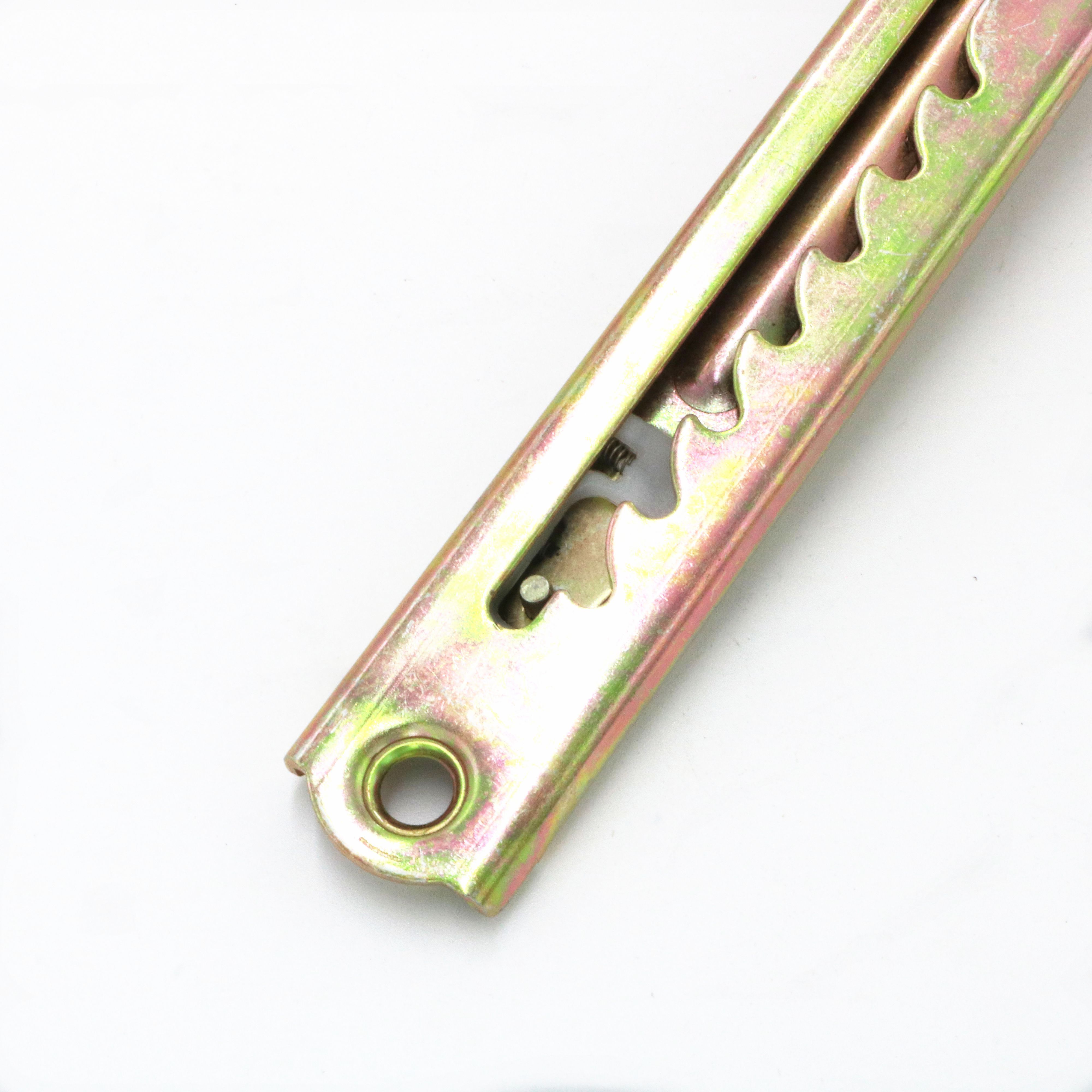 Adjustable Angle Extension Door Desk Table Bed Sofa Metal Telescopic Hinge 7 Position Metal Mechanism Hinge Hardware