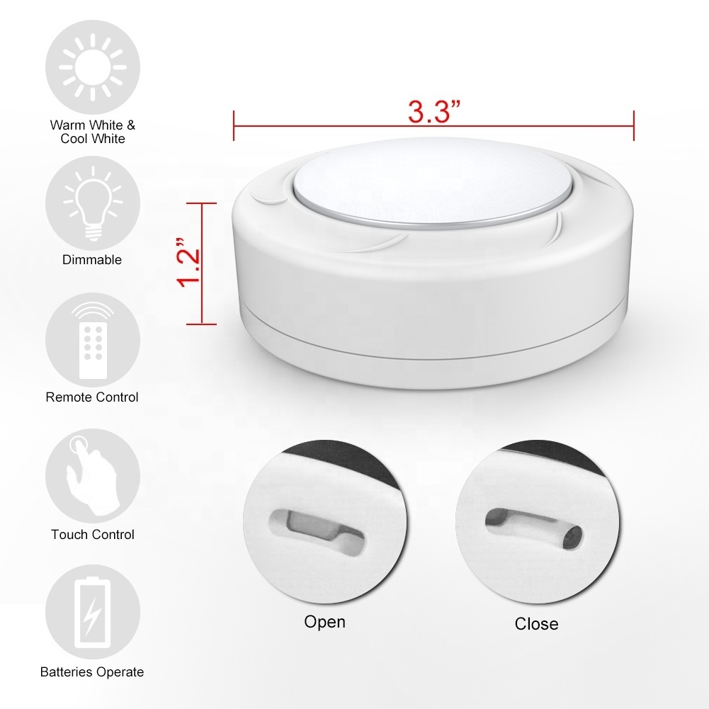 1packs Battery Powered 5LED Motion Sensor Light Indoor Wall Decorative Small Night Light With Remote Control