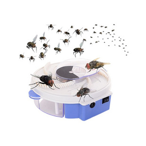 Summer Revolving High Quality Electric Effective Fly Trap Automatic Flycatcher Fruit Fly Trap