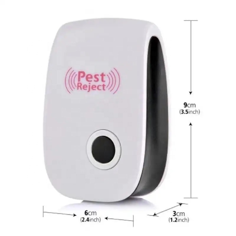 Ultrasonic Repeller Reject Electronic Mosquito Killer Light Trap Lamp Repellant Pest Control with plug