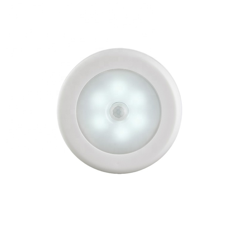 Intelligent Sensor Indoor Bedroom 6 Led Motion Sensor Night Light/wall Light Led Night Light