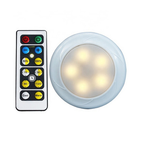 1packs Battery Powered 5LED Motion Sensor Light Indoor Wall Decorative Small Night Light With Remote Control