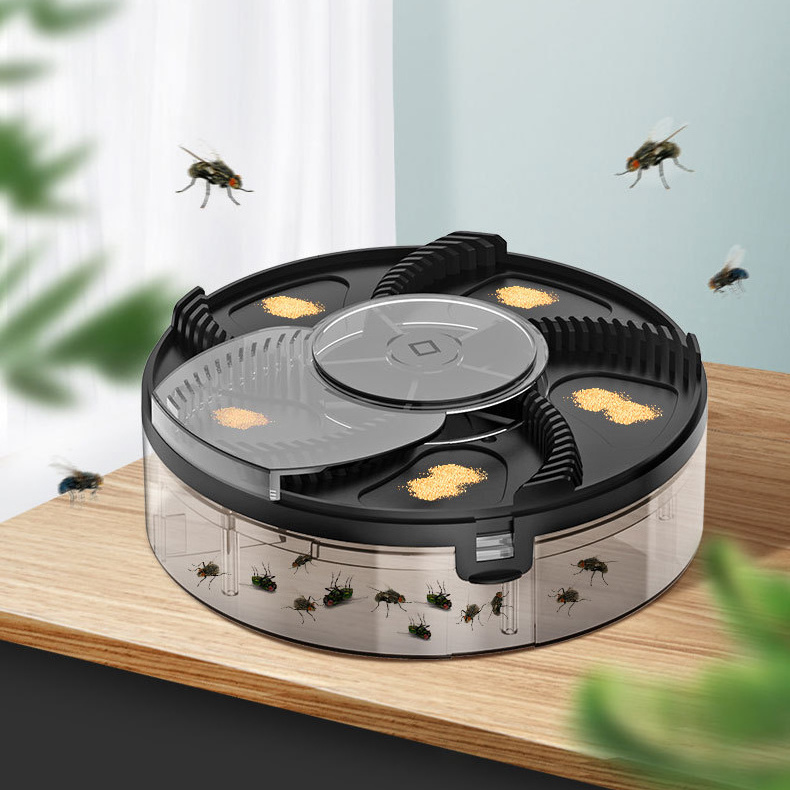 New Design Reusable 5w Usb Rechargeable Traps And Revolving Electronic Indoor Fly Trap