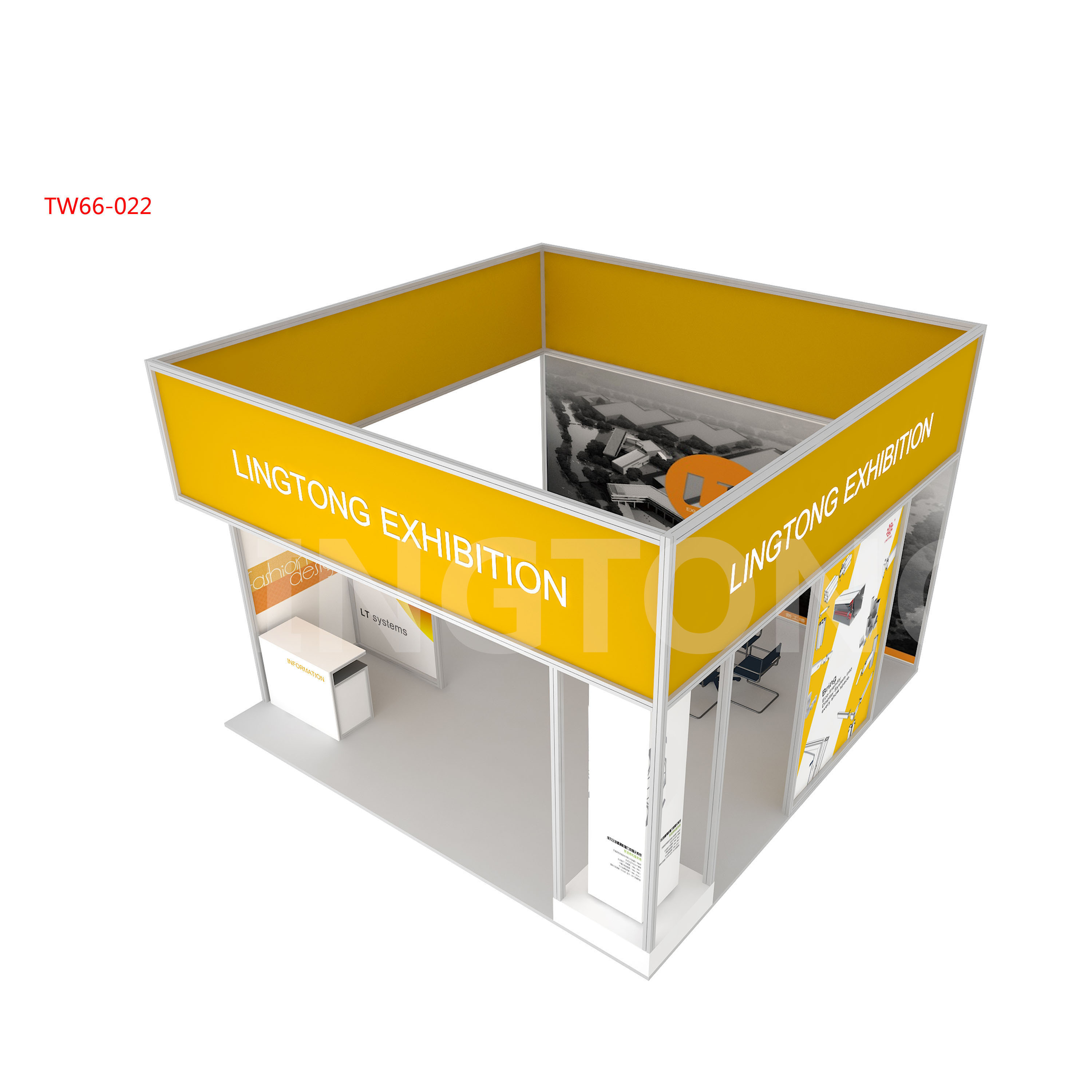 (11) PREMIERE ORLANDO 2024 Upgraded Promotional Portable Exhibition Booth 20x20 Modular Design Display Different Cube Stands